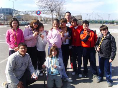 Escolares de Calatorao en los Juegos Escolares de Aragón