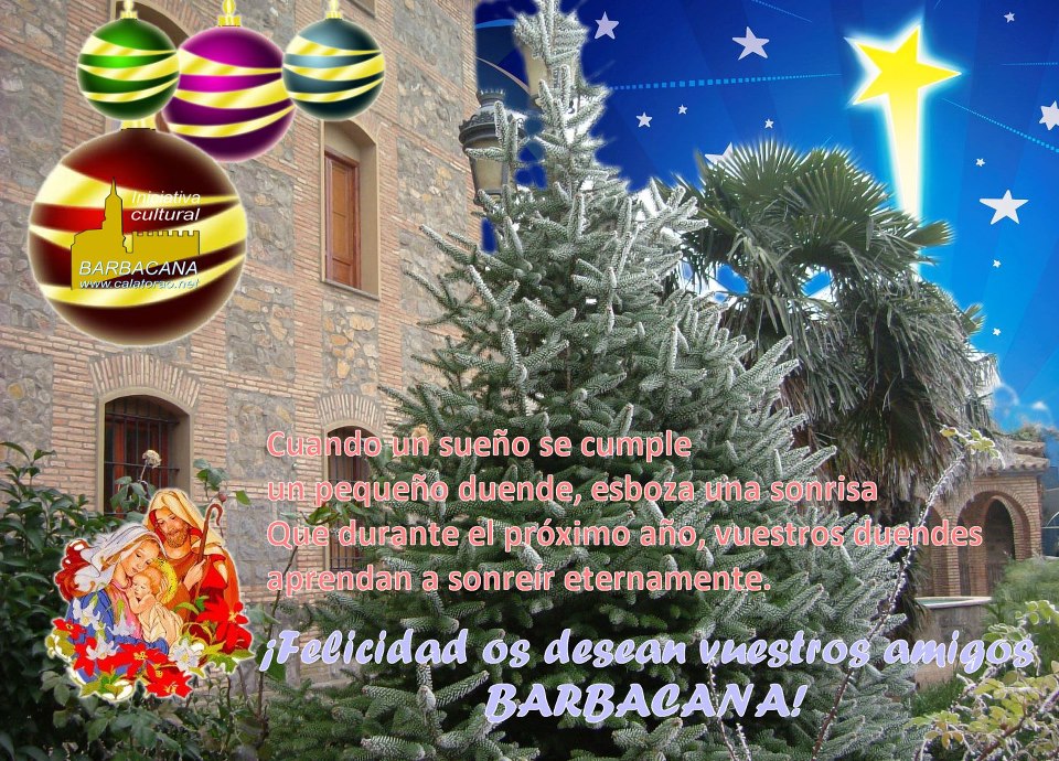 Felices días de todos vuestros amigos de Barbacana