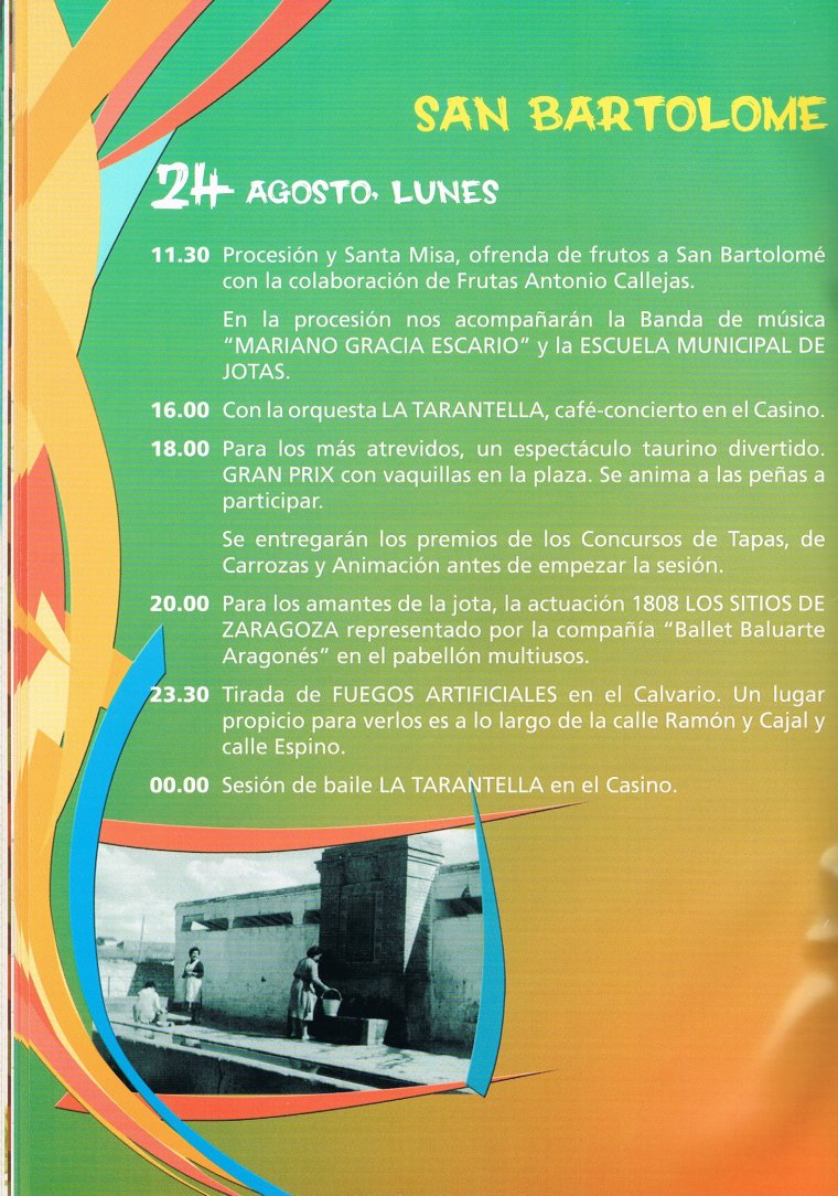Programa Fiestas 2015